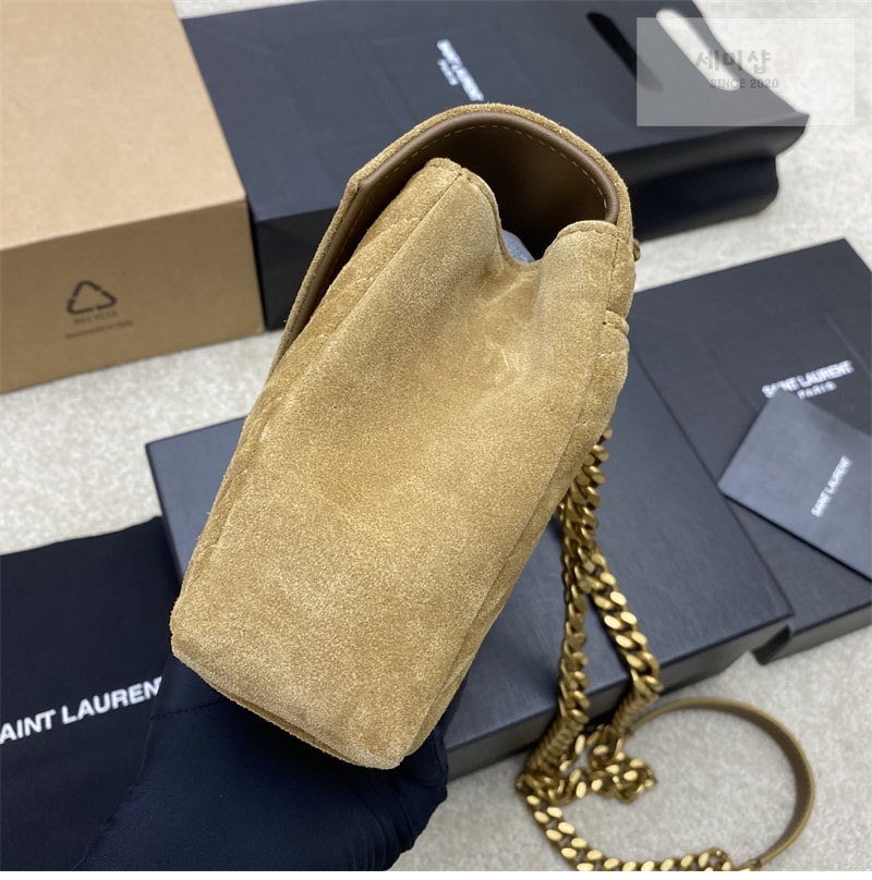 Saint Laurent 생로랑 컬리지 미디엄 스웨이드 숄더 백 Bag 5번 이미지