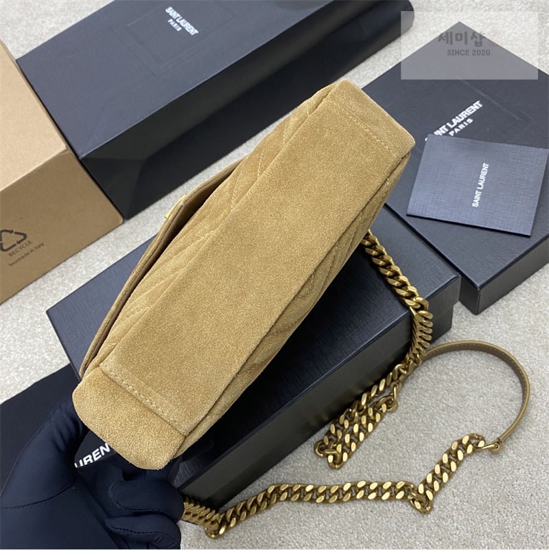 Saint Laurent 생로랑 컬리지 미디엄 스웨이드 숄더 백 Bag 15번 이미지
