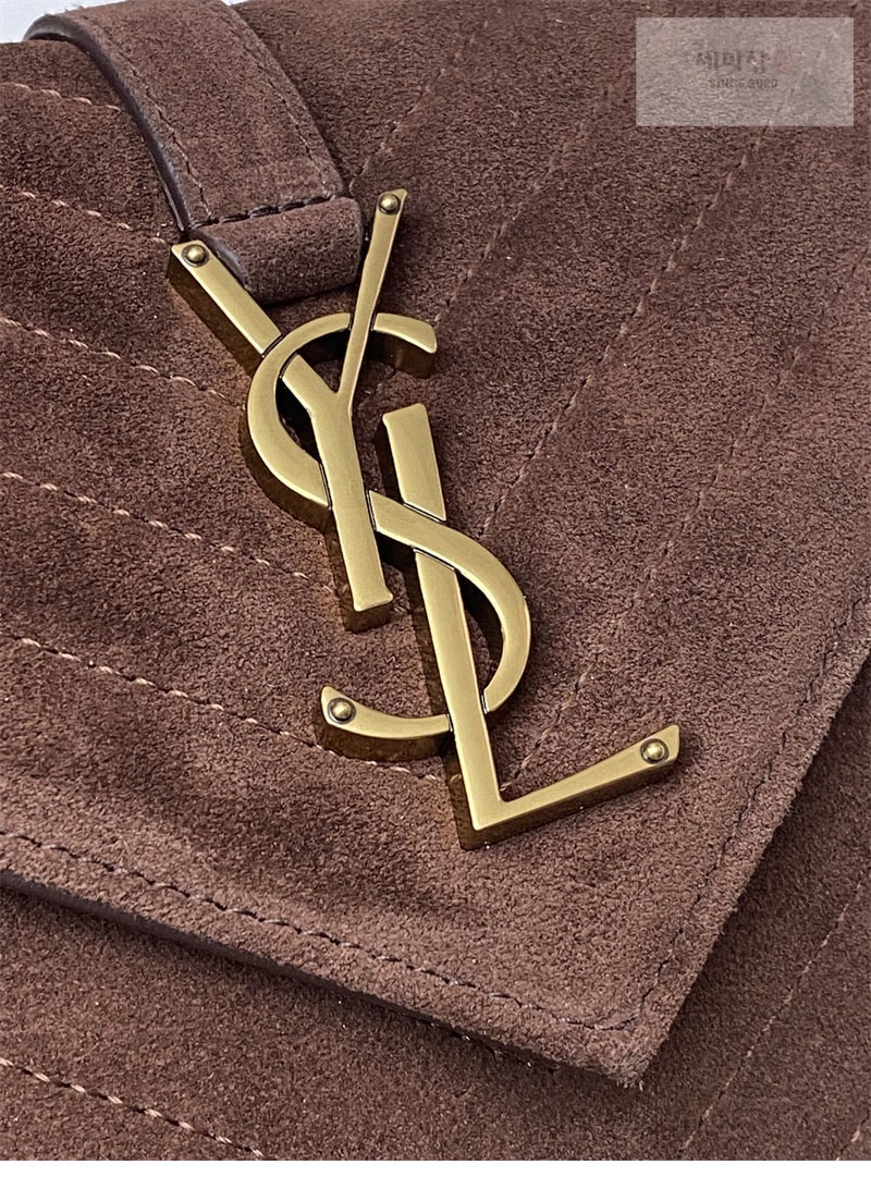 Saint Laurent 생로랑 컬리지 미디엄 스웨이드 숄더 백 Bag 21번 이미지