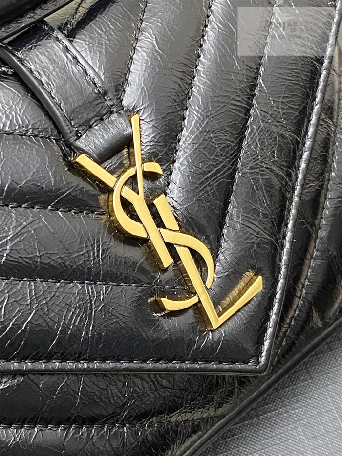 Saint Laurent 생로랑 컬리지 카산드라 미니 체인백 블랙 Bag 12번 이미지