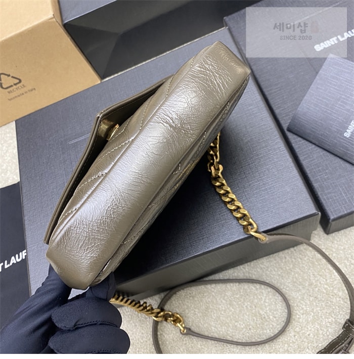 Saint Laurent 생로랑 컬리지 카산드라 미니 체인백 블랙 Bag 6번 이미지