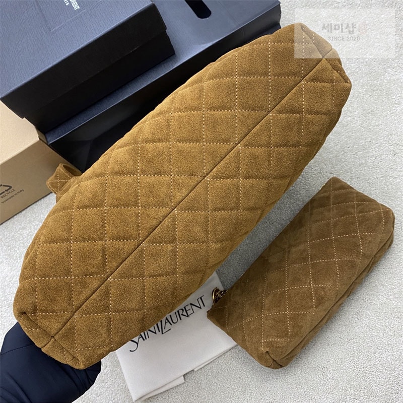 Saint Laurent 생로랑 퀼팅 스웨이드 ICARE 맥시 백 698651 Bag 2번 이미지
