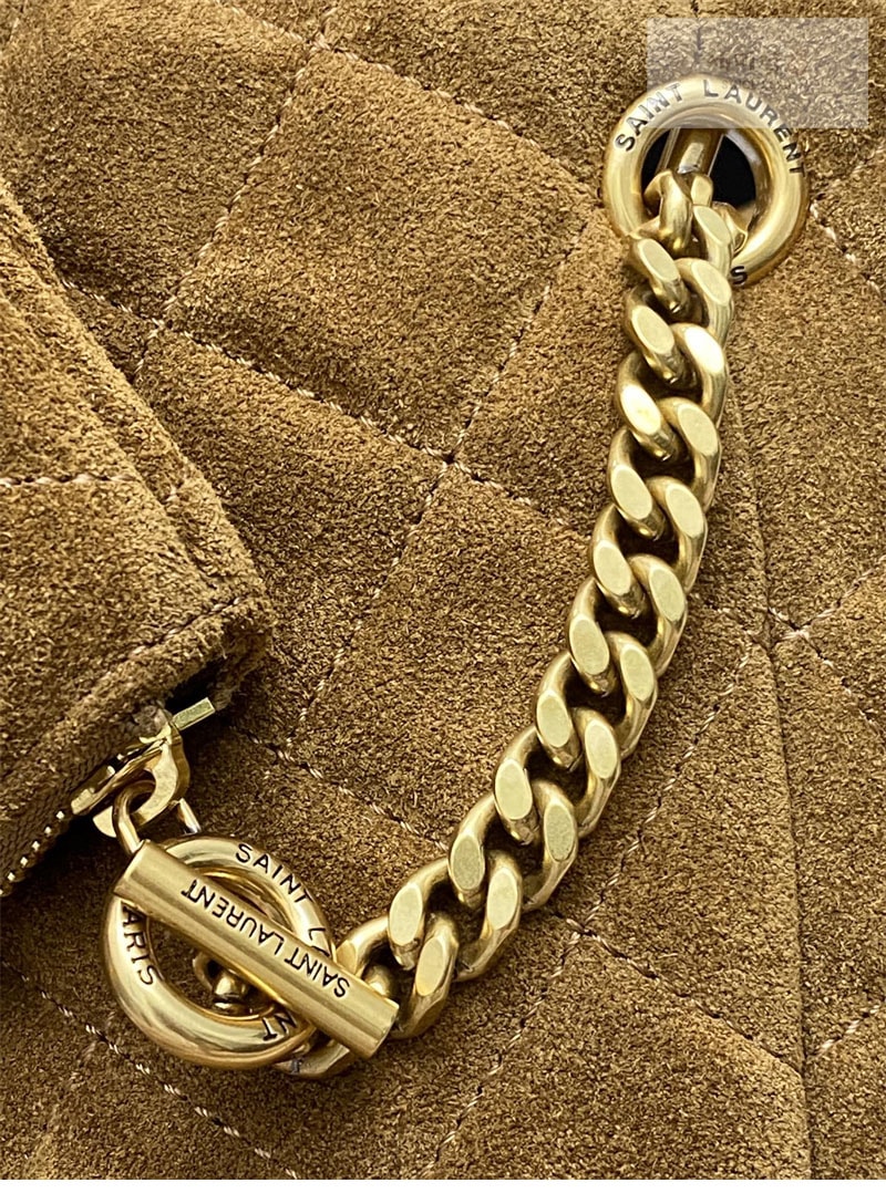 Saint Laurent 생로랑 퀼팅 스웨이드 ICARE 맥시 백 698651 Bag 9번 이미지