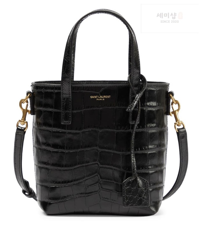 Saint Laurent 생로랑 토이 쇼퍼 미니 토트 백 Bag 10번 이미지