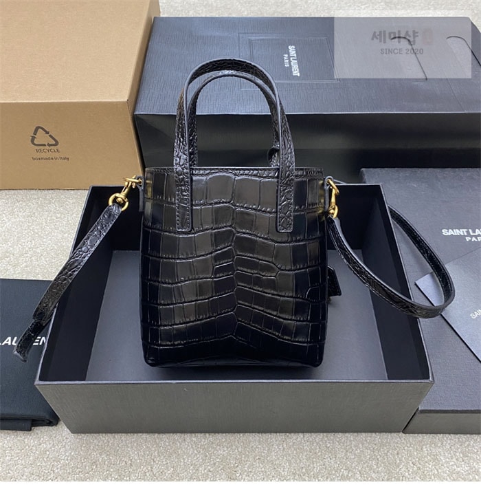 Saint Laurent 생로랑 토이 쇼퍼 미니 토트 백 Bag 3번 이미지