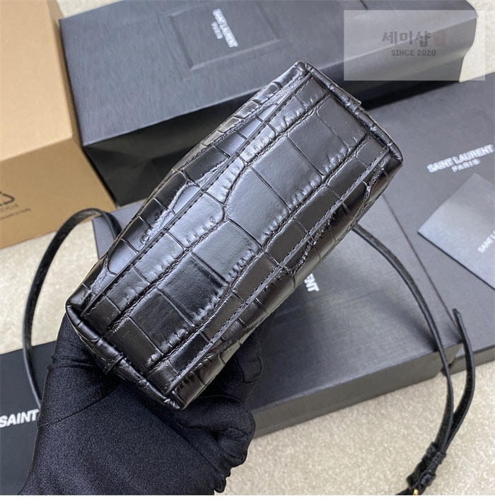 Saint Laurent 생로랑 토이 쇼퍼 미니 토트 백 Bag 12번 이미지