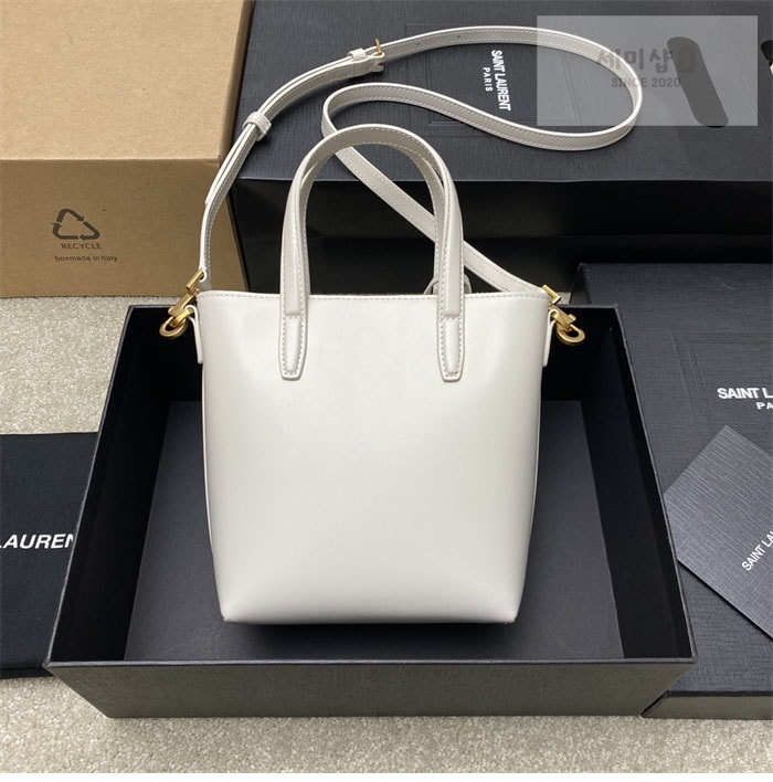 Saint Laurent 생로랑 토이 쇼퍼 미니 토트 백 블랙 Bag 26번 이미지