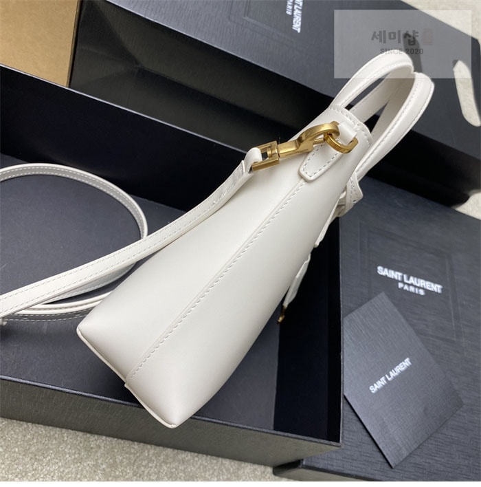 Saint Laurent 생로랑 토이 쇼퍼 미니 토트 백 블랙 Bag 9번 이미지