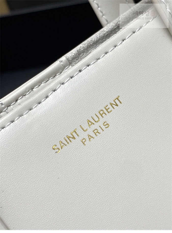 Saint Laurent 생로랑 토이 쇼퍼 미니 토트 백 블랙 Bag 5번 이미지