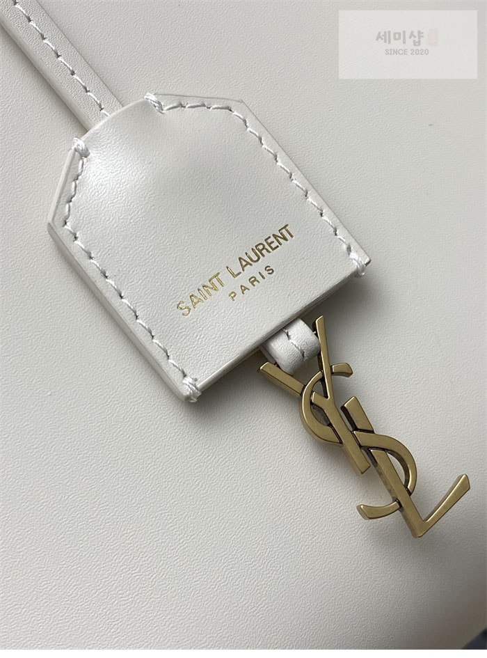 Saint Laurent 생로랑 토이 쇼퍼 미니 토트 백 블랙 Bag 1번 이미지