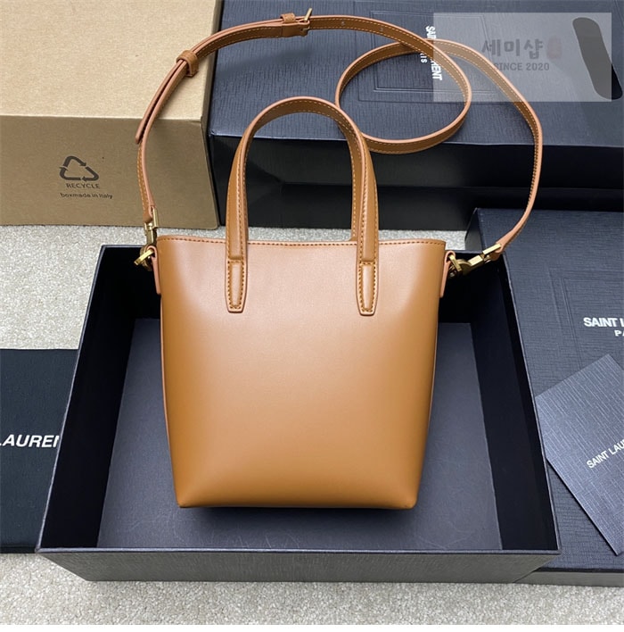 Saint Laurent 생로랑 토이 쇼퍼 미니 토트 백 블랙 Bag 14번 이미지