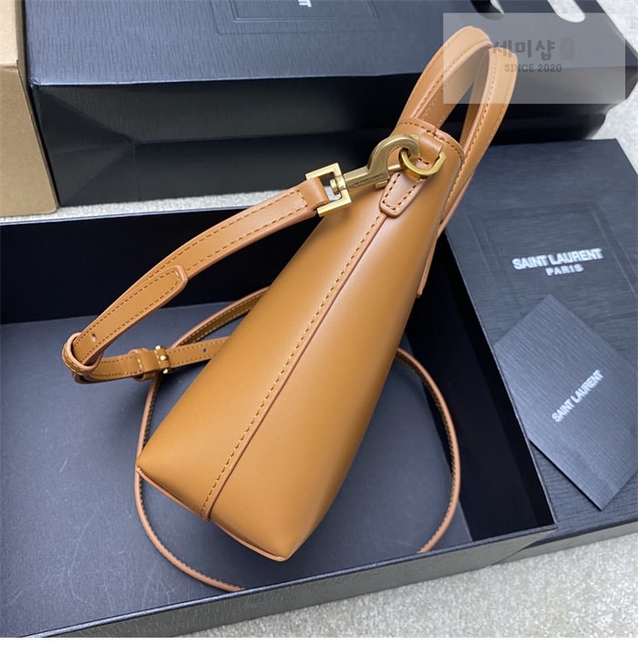 Saint Laurent 생로랑 토이 쇼퍼 미니 토트 백 블랙 Bag 19번 이미지