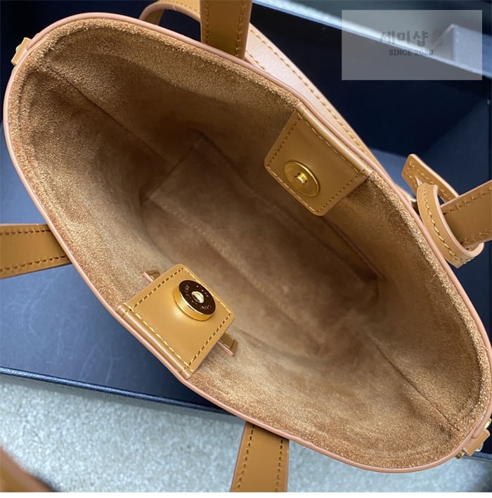 Saint Laurent 생로랑 토이 쇼퍼 미니 토트 백 블랙 Bag 17번 이미지