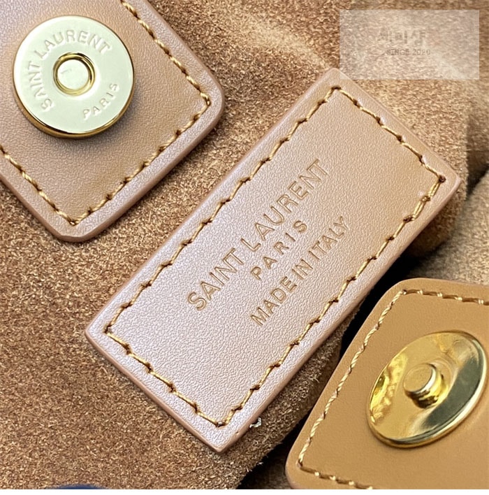 Saint Laurent 생로랑 토이 쇼퍼 미니 토트 백 블랙 Bag 20번 이미지