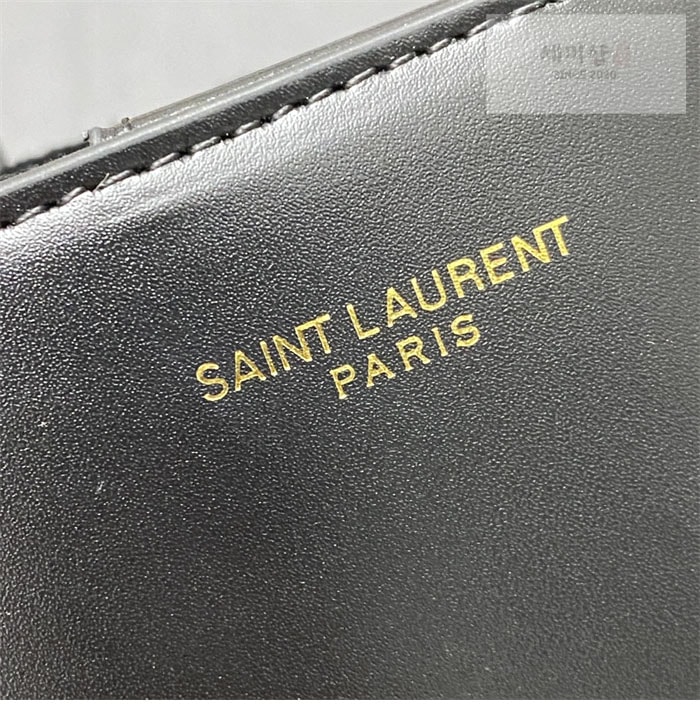 Saint Laurent 생로랑 토이 쇼퍼 미니 토트 백 블랙 Bag 16번 이미지