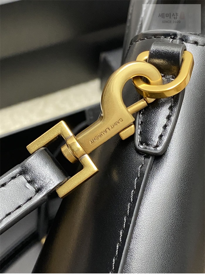 Saint Laurent 생로랑 토이 쇼퍼 미니 토트 백 블랙 Bag 18번 이미지