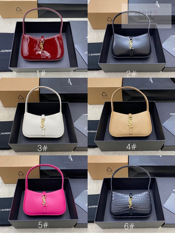 Saint Laurent 생로랑 LE 5 À 7 미니 호보백 1# Bag 16번 이미지