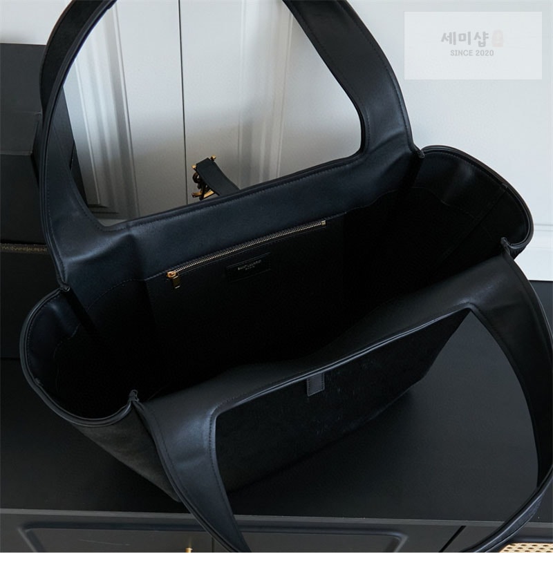 생로랑 생로랑 Le 5 à 7 베아 쇼퍼토트백 블랙 763435 Bag 1번 이미지