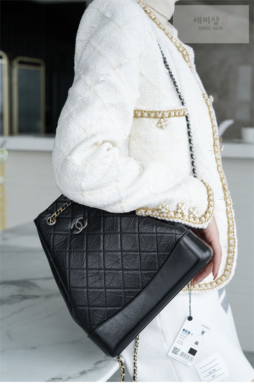 C H A N E L 샤넬 가브리엘 백팩 미디움 블랙 Bag 1번 이미지