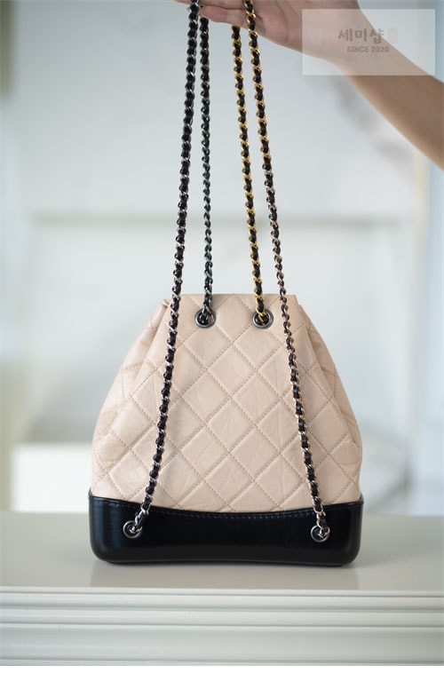 C H A N E L 샤넬 가브리엘 백팩 스몰 베이지 Bag 9번 이미지