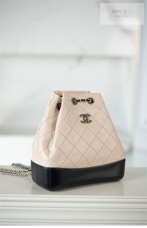 C H A N E L 샤넬 가브리엘 백팩 스몰 베이지 Bag 6번 이미지