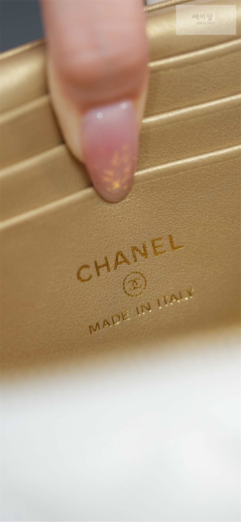 C H A N E L 샤넬 베니티 케이스 체인백 화이트 화이트 Bag 4번 이미지