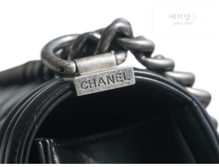 C H A N E L 샤넬 보이백 미디엄 블랙 Bag 21번 이미지