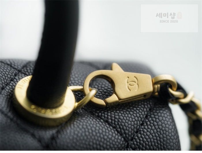 C H A N E L 샤넬 코코 핸들 스몰백 금장 블랙 Bag 11번 이미지
