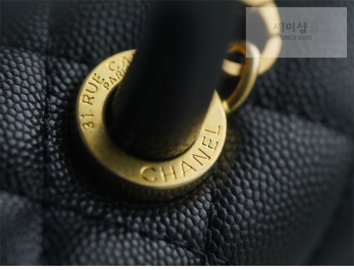 C H A N E L 샤넬 코코 핸들 스몰백 금장 블랙 Bag 16번 이미지