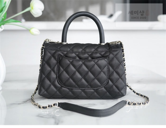 C H A N E L 샤넬 코코 핸들 스몰백 샴골 블랙 Bag 10번 이미지