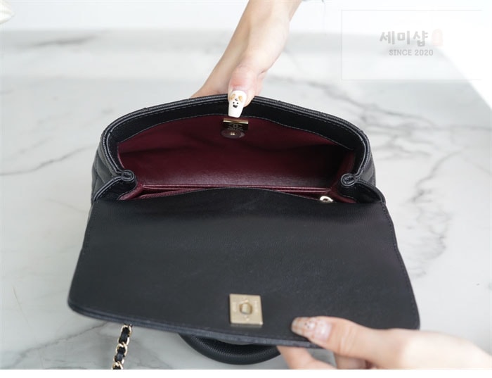 C H A N E L 샤넬 코코 핸들 스몰백 샴골 블랙 Bag 17번 이미지
