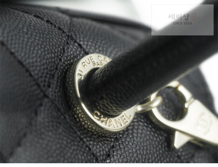C H A N E L 샤넬 코코 핸들 스몰백 샴골 블랙 Bag 12번 이미지