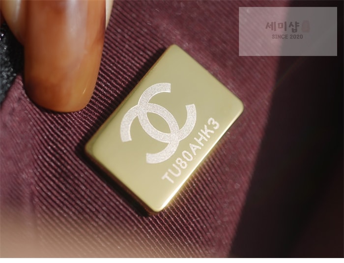 C H A N E L 샤넬 클래식 WOC 블랙/금장 HAAS 가죽 블랙 Bag 21번 이미지