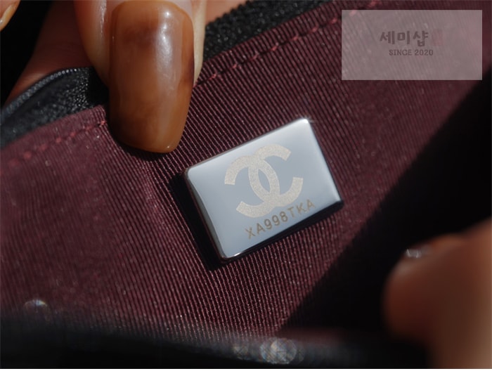 C H A N E L 샤넬 클래식 WOC 블랙/은장 HAAS 가죽 블랙 Bag 1번 이미지