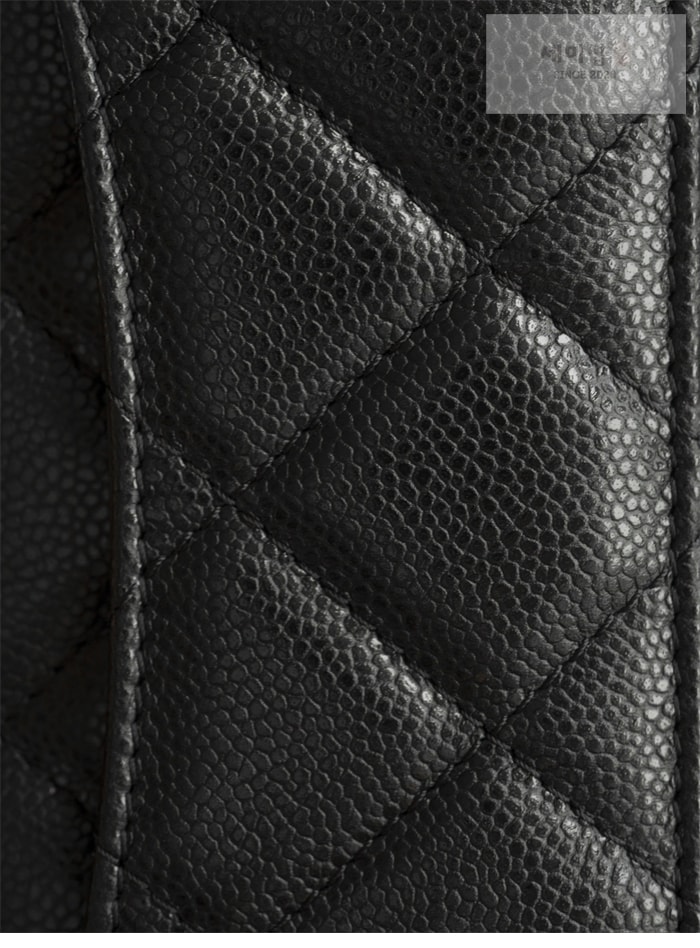 C H A N E L 샤넬 탑핸들 플랩백 Haas 가죽 블랙 Bag 1번 이미지