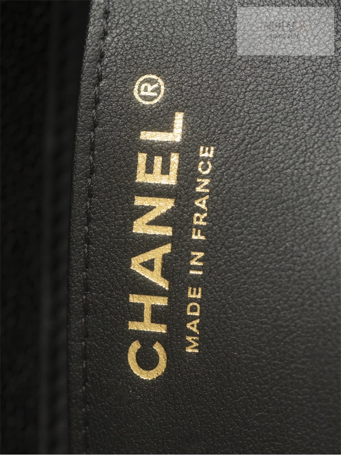 C H A N E L 샤넬 탑핸들 플랩백 Haas 가죽 블랙 Bag 8번 이미지