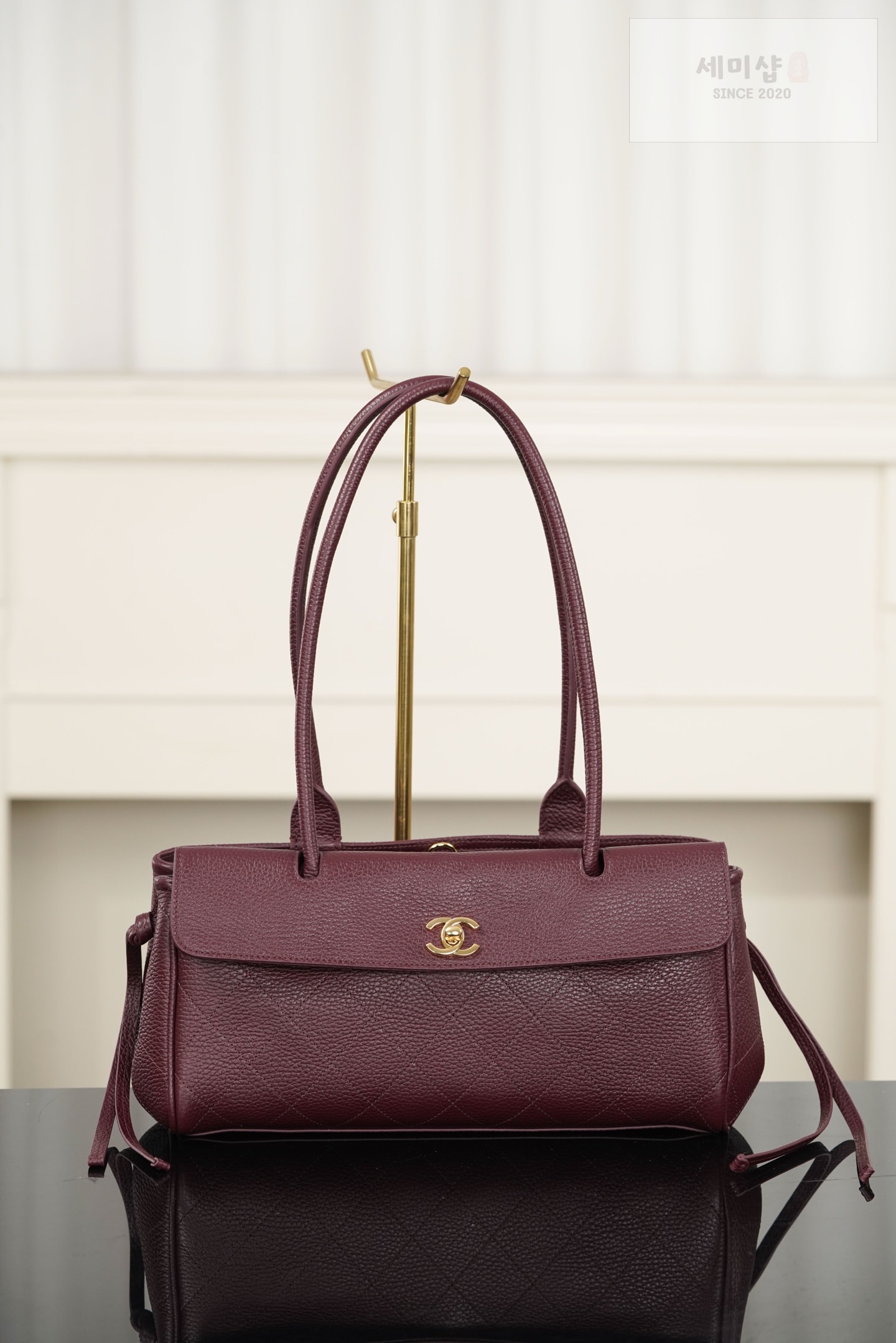 샤넬 샤넬 토트 스몰 다크 버건디 Bag 1번 이미지