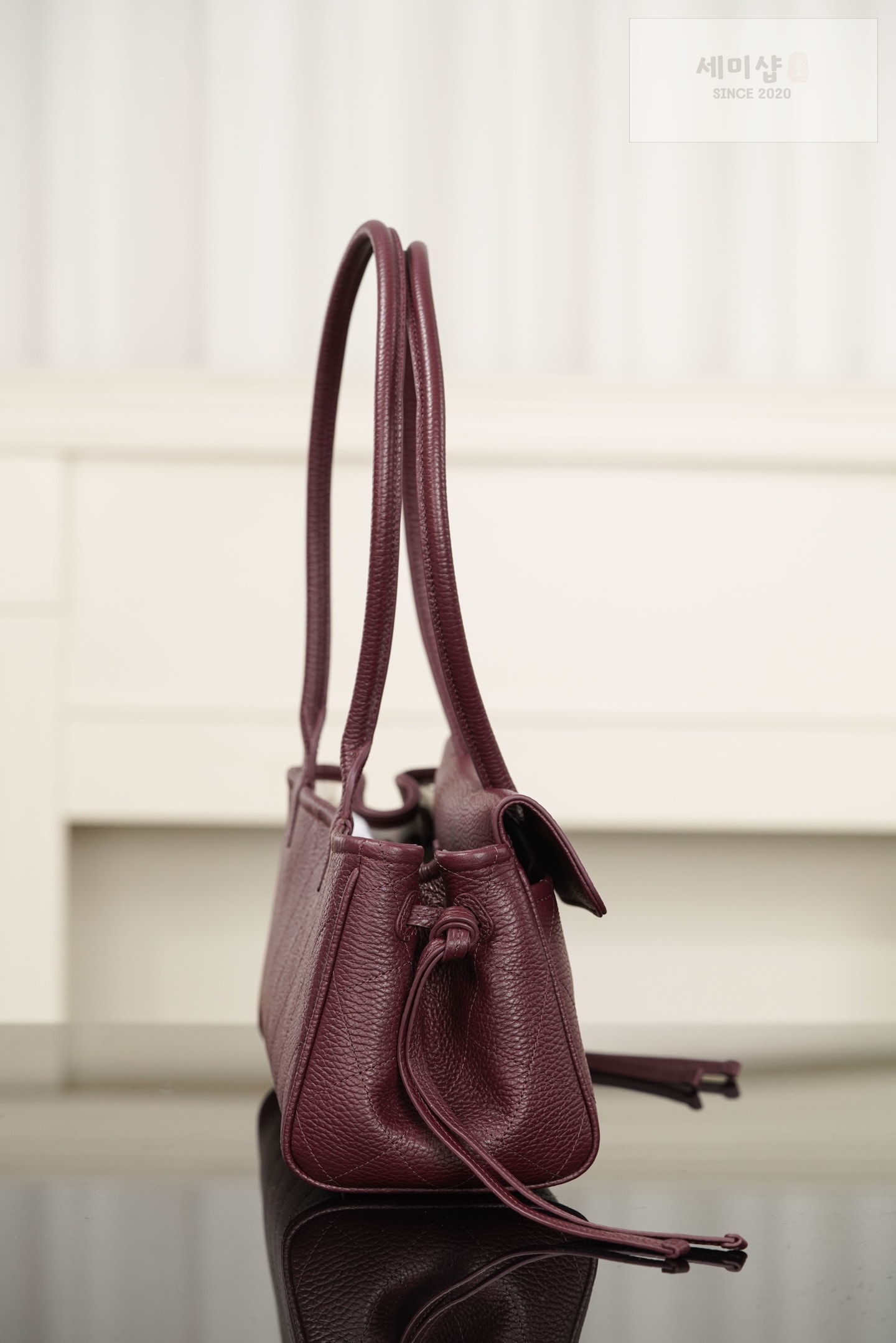 샤넬 샤넬 토트 스몰 다크 버건디 Bag 4번 이미지