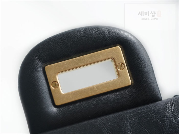 C H A N E L 샤넬 2.55 미니 빈티지 플랩백 금장 블랙 Bag 12번 이미지