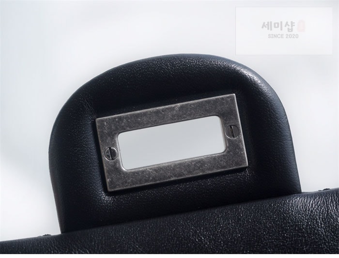 C H A N E L 샤넬 2.55 미니 빈티지 플랩백 은장 블랙 Bag 12번 이미지