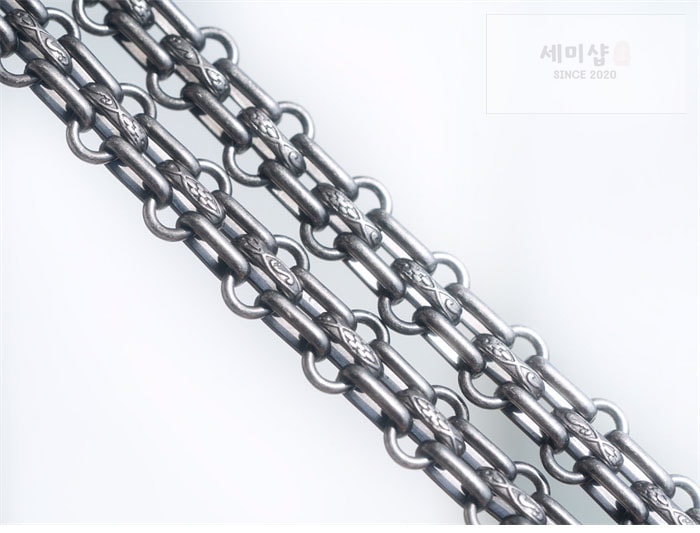 C H A N E L 샤넬 2.55 빈티지 플랩백 은장 블랙 Bag 5번 이미지