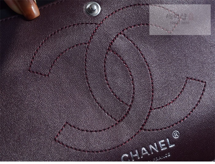 C H A N E L 샤넬 2.55 빈티지 플랩백 은장 블랙 Bag 12번 이미지