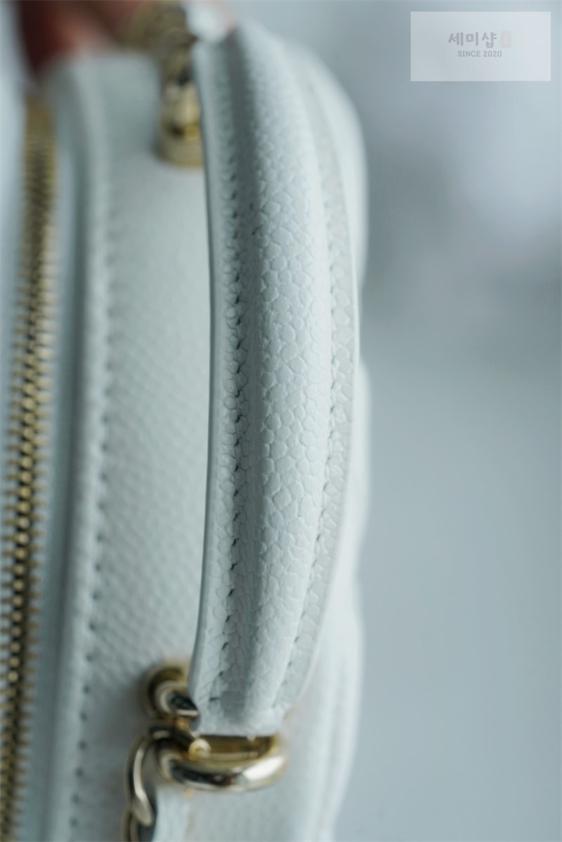 C H A N E L 샤넬 24C 탑 핸들 미니 백팩 화이트 화이트 Bag 12번 이미지