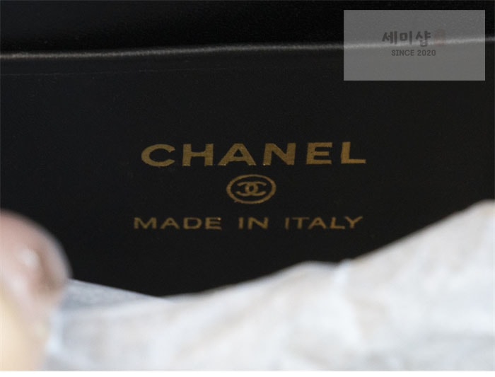 C H A N E L 샤넬 24k 코코 핸들 나노 미니백 HAAS 가죽 블랙 Bag 5번 이미지