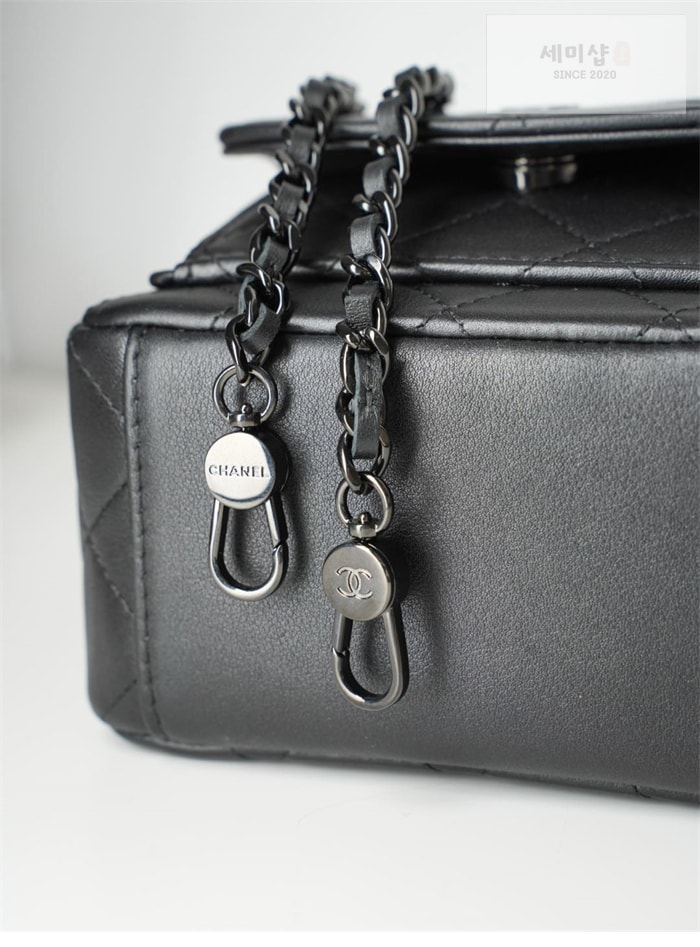 C H A N E L 샤넬 25C 미니 백팩 블랙 Bag 6번 이미지