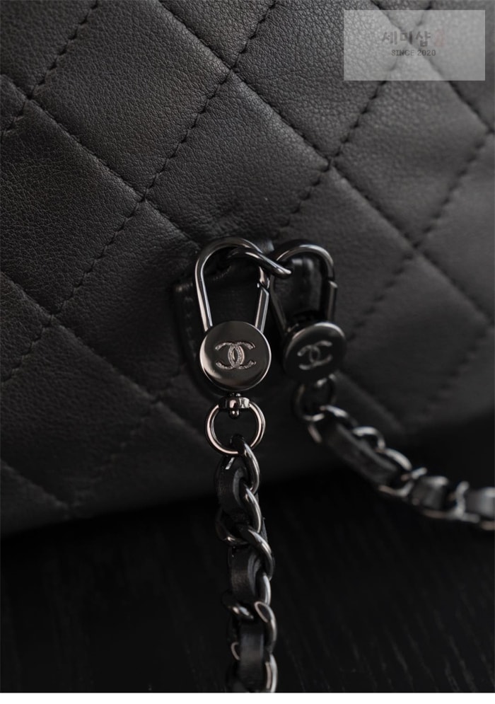 C H A N E L 샤넬 25C 미니 백팩 블랙 Bag 12번 이미지