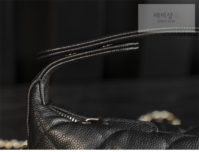 C H A N E L 샤넬 25C HAAS 호보 백 블랙 Bag 5번 이미지