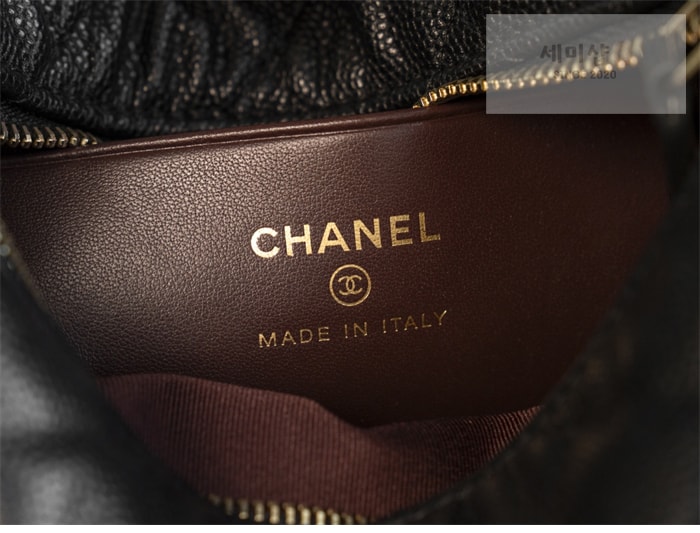 C H A N E L 샤넬 25C HAAS 호보 백 블랙 Bag 12번 이미지