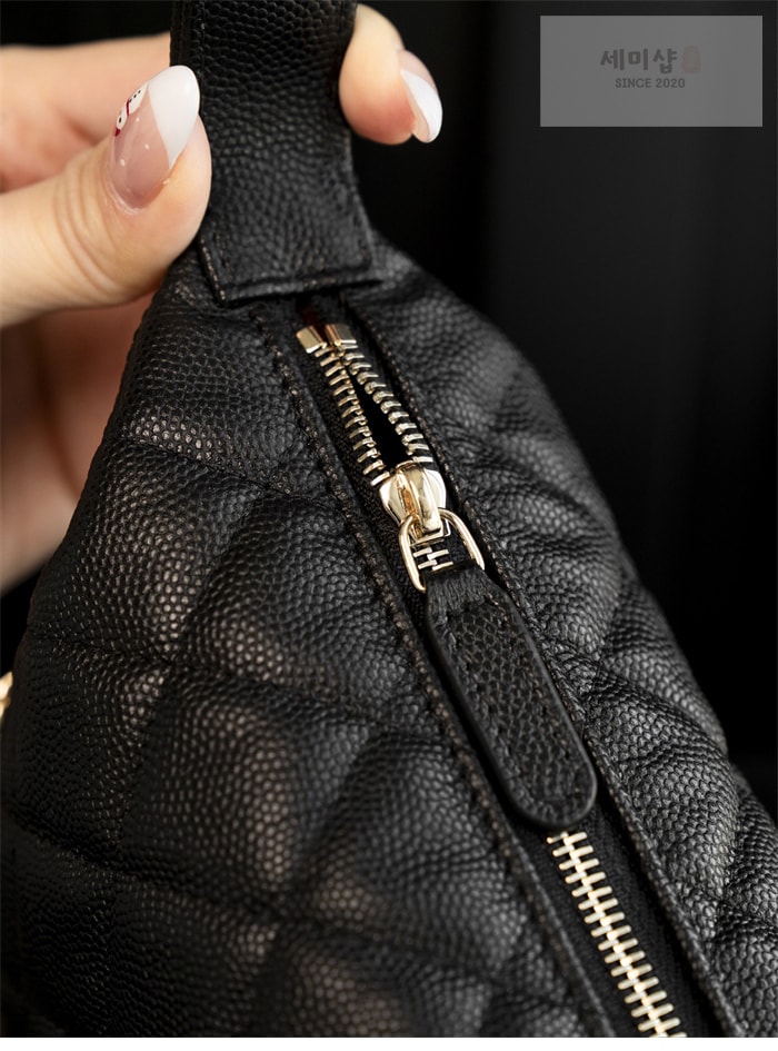 C H A N E L 샤넬 25C HAAS 호보 백 블랙 Bag 19번 이미지