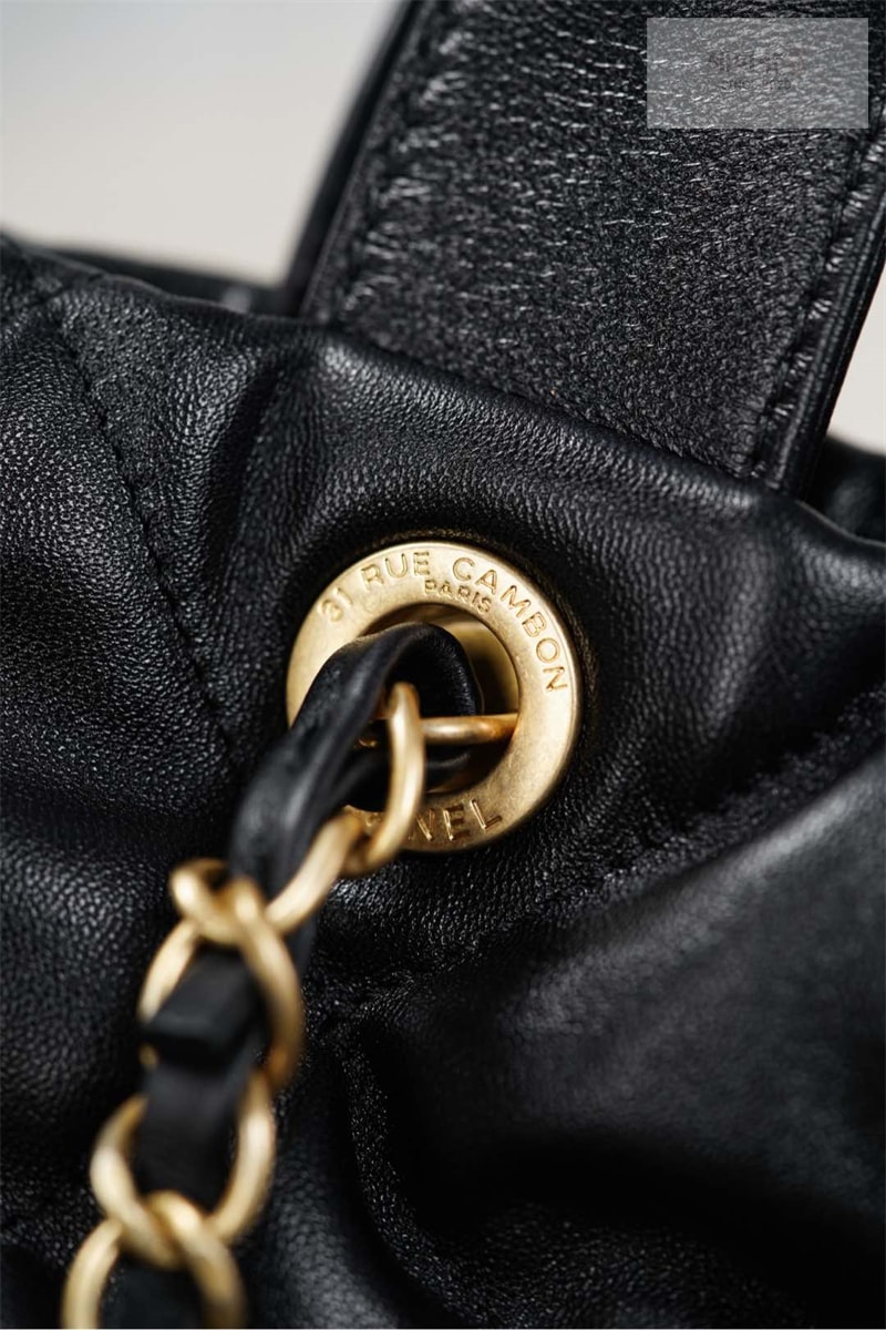 C H A N E L 샤넬 25K 퀼팅 CC 보우백 리본백 블랙 Bag 13번 이미지